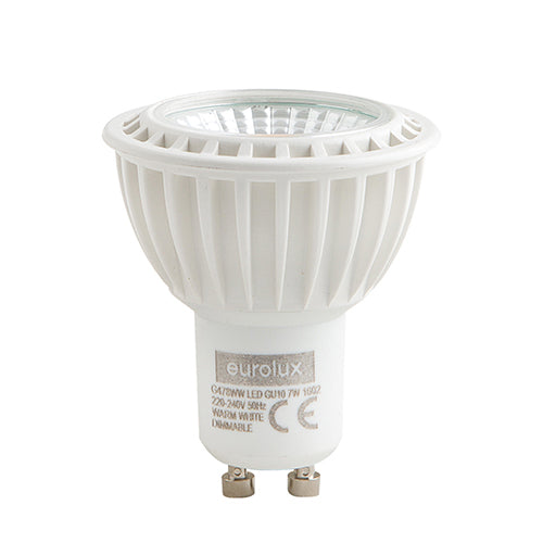 LED GU10 7w Warm White Dimmable