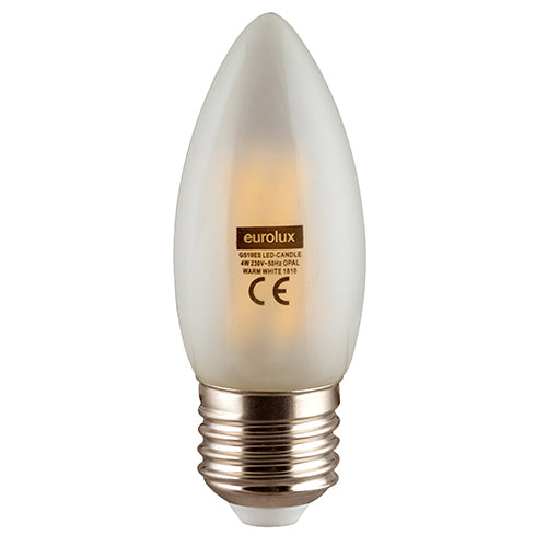 LED Soft Hue Filament Candle E27 4w