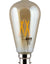 Load image into Gallery viewer, Amber LED Filament Pear Nipple B22 4w
