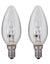 Load image into Gallery viewer, Halogen Candle E14 28w WW Twin Pack
