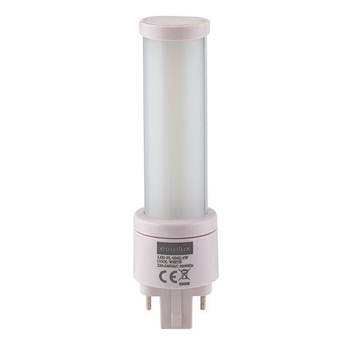 LED PL 4Pin G24q 6w Cool White additional info under fitting specs