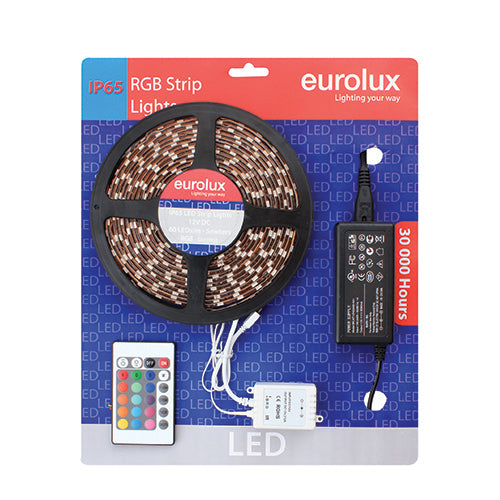 LED Strip 5m 14.4W/m Red/Green/Blue IP65
