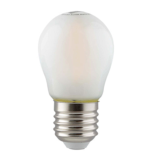 LED Filament Golfball Frosted E27 4w WW