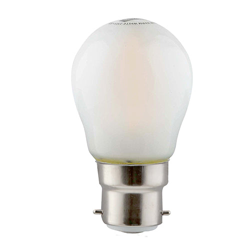 LED Filament Golfball Frosted B22 4w WW