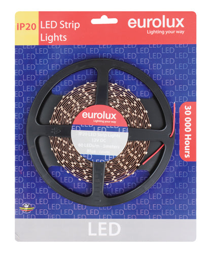 LED Strip 5m 4.8W/m Blue IP20