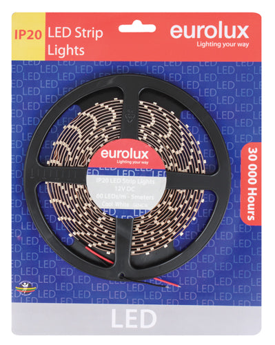 LED Strip 5m 4.8W/m Cool White IP20