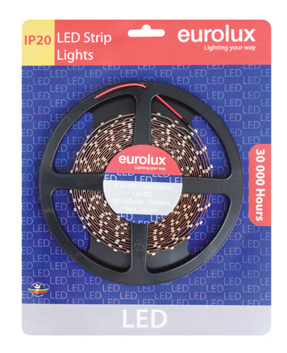 LED Strip 5m 4.8W/m Red IP20