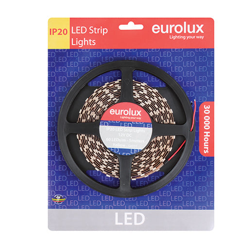 LED Strip 5m 14.4W/m Yellow IP20