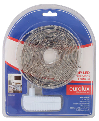 LED Strip DIY Kit 5m 7.2W/m RGB IP65