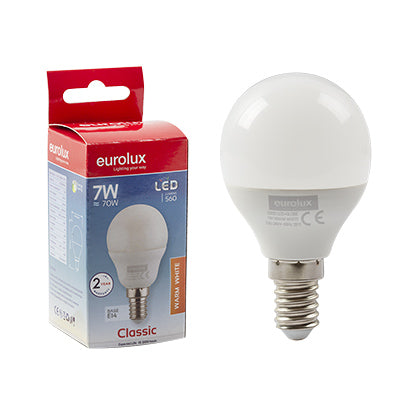 LED Golfball Opal E14 7w 3000K