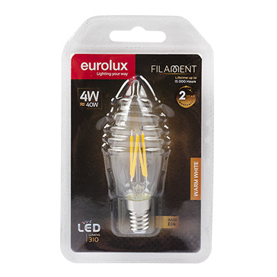 LED Candle Filament E14 4w 3000K
