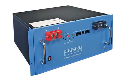 3.68kwh 72ah 51.2vdc Greenrich Lifepo4 Battery