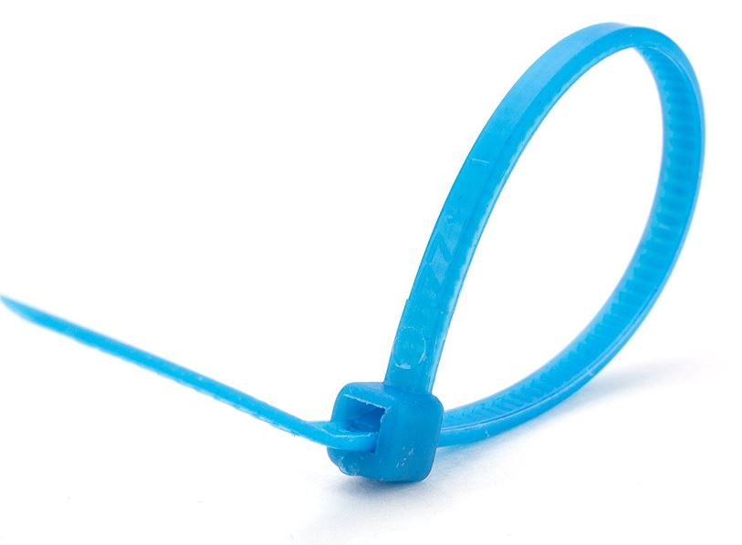 Cable Ties 140L X 2.5W Uv. Blue /100