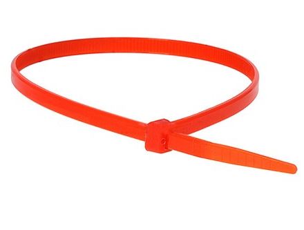 Cable Ties 150L X 3.5W Uv Red /100