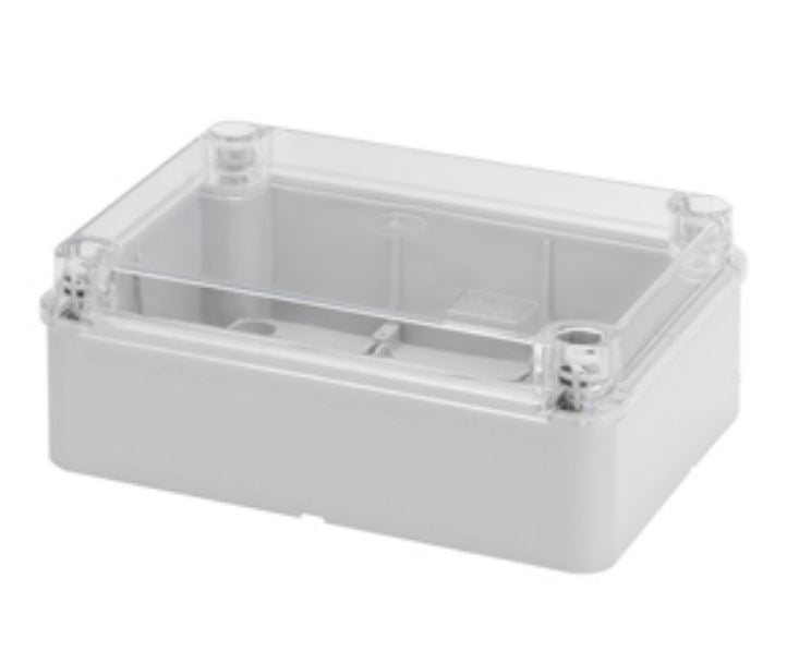 Enclosure Clear Lid 380X300X120 Ip56