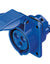Load image into Gallery viewer, 16A 2P+E 230V 10Deg Socket-Out Ip44 6H - 62X62 Flange
