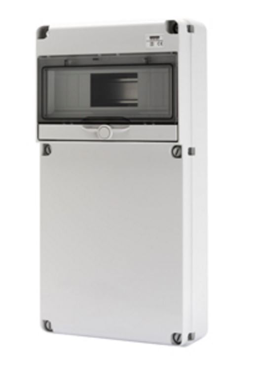 Q-Din Db 8M Plain Cover Ip65