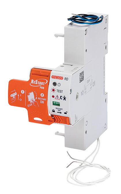 ADD ON RESTART RD FOR RCCB EARTH LEAKAGE RELAYS