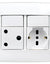 Load image into Gallery viewer, COMPLETE 4X4 SW SCHUKO PLUG AND SW RSA 3 PIN PLUG SLATE
