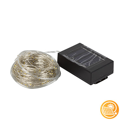 200 LED Solar Copper Wire String Light