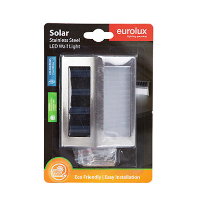 Solar LED Wall/Step Light - Sell in PDQ of 12