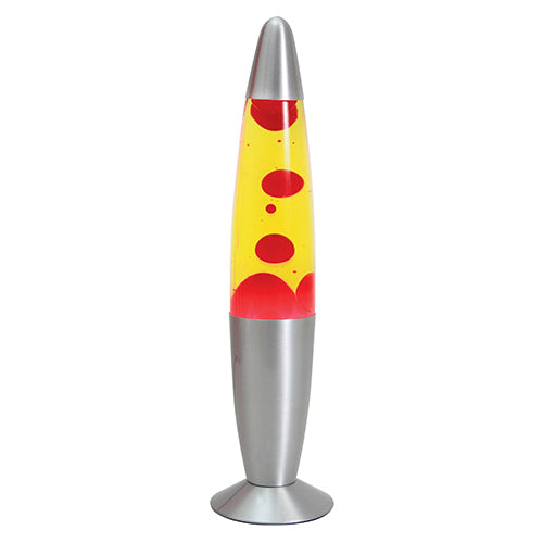 Peace Motion Lava Lamp Yellow/Red Wax
