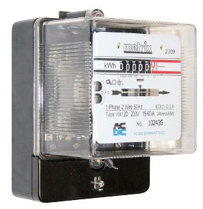 10(40) SINGLE PHASE KWH METER 230V
