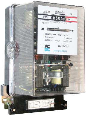 30(100) 3 PHASE KWH METER 400VAC