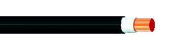 16Mm Black 72A Double Insulated Power Cable /M Sans1507
