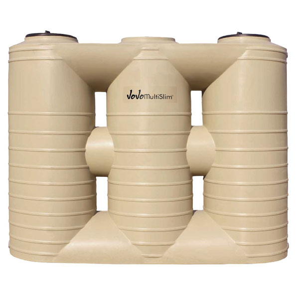 JoJo multislim tank 2500L Rainwater harvesting Combo