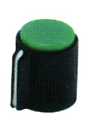 Knob Green For 6Mm Shaft