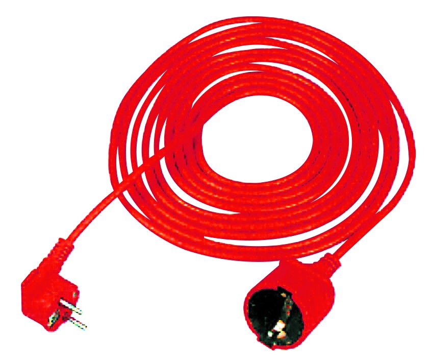 25M Shucko Extension Cord Red 10A