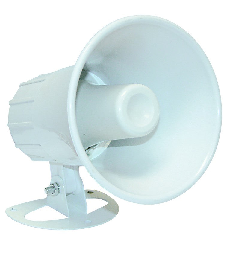 15W White 8 Ohm Horn Speaker