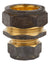 Load image into Gallery viewer, Compression Brass Coupler Cxc 22mx15mm pkt 10
