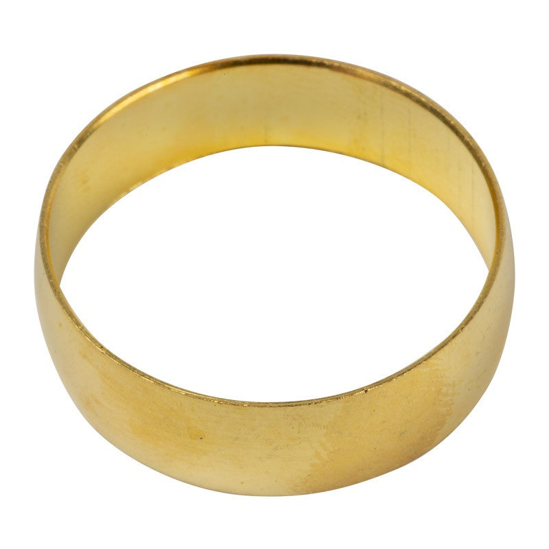 Compression Brass Spare Ring 22mm pkt 10