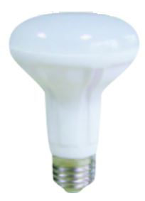 85-260Vac 8W R63, Cool White, E27 Dimmable Led, 160¬∞ Beam An