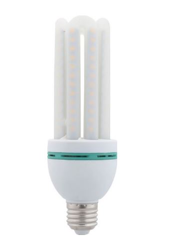 230V 20W Warm White E27 4U Led Lamp 2700K