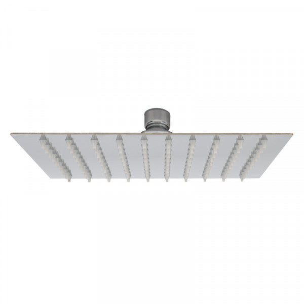 SHOWER ROSE SQUARE 200MM STAINLESS STEEL