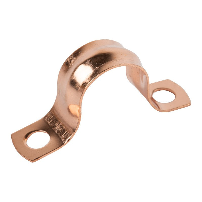 Copper Tube Strap 15mm pkt 10