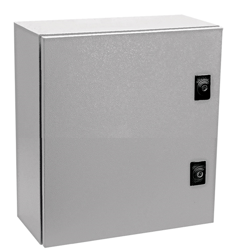 Grey 7032 M.Steel Enclosure 400X400X200 Ip65