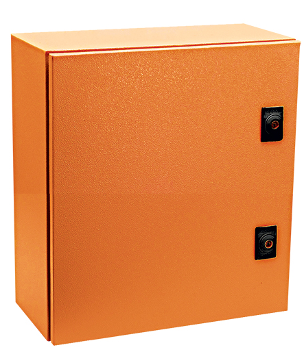 Orange M.Steel Enclosure 600X600X260 Ip65