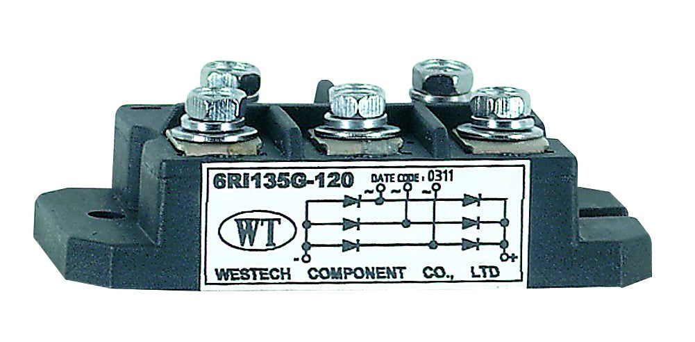 100A 1200V 3-Phase Bridge Rectifier