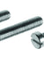 Load image into Gallery viewer, MACHINE SCREWS - CHEESE HEAD SLOTTED PLATED M5 X 40 /15
