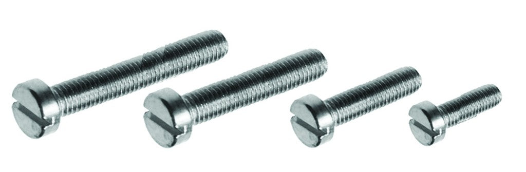 MACHINE SCREWS - CHEESE HEAD SLOTTED PLATED M5 X 40 /15