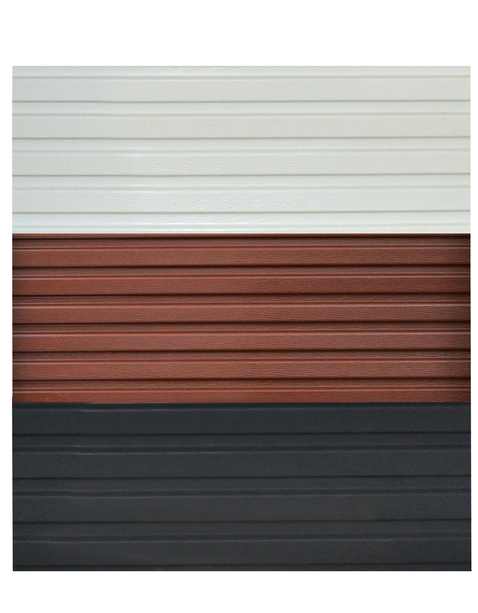 Roll-up Single Garage Door (steel) - 2450 x 2100
