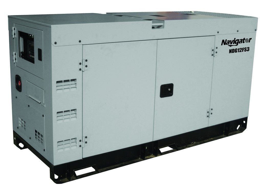 GEN 11KVA 3PH 42L WATER COOLED DIESEL ELEC START SILENT TYPE