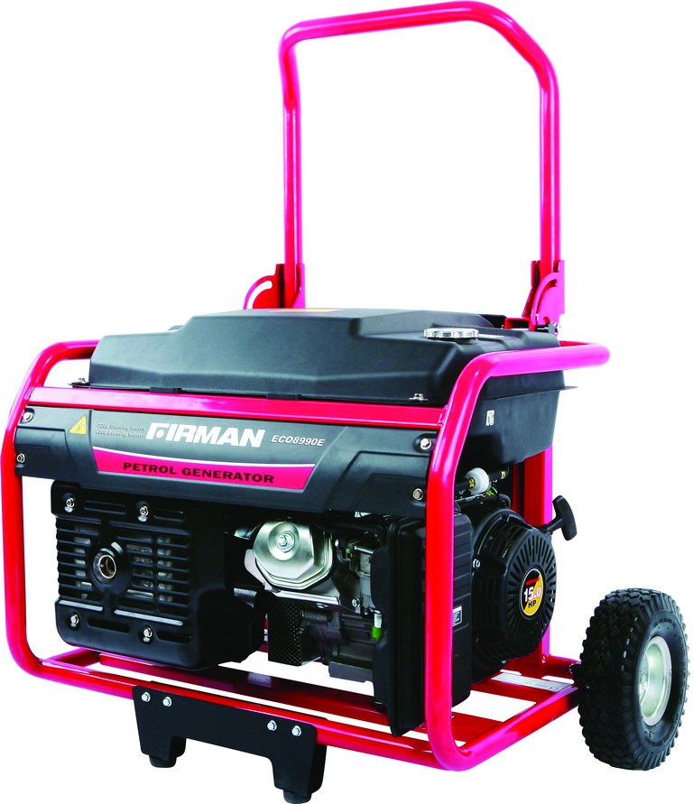 Gen 6kva 1ph 26l Air Cooled Petrol Manual&electric Start