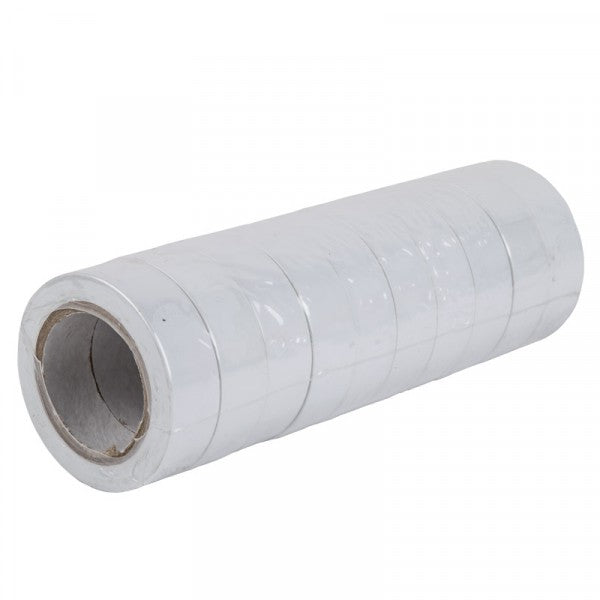 Nexus Insulation Tape 10m White Bulk 10 Rolls