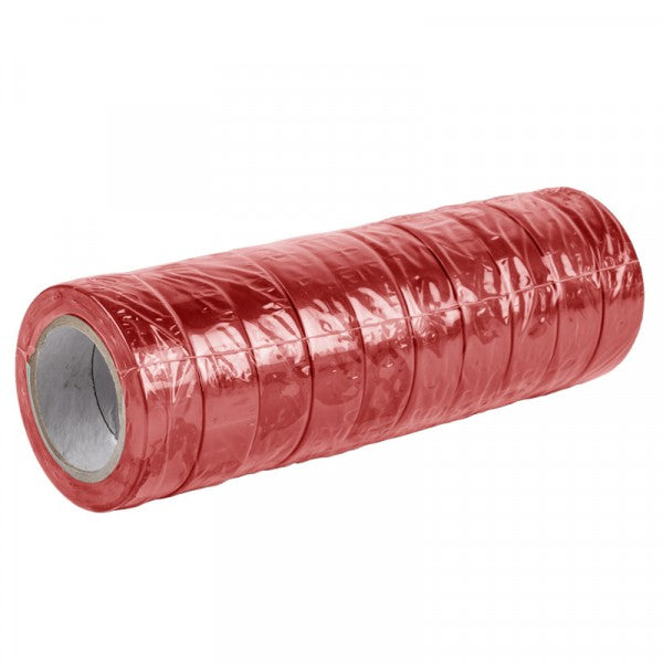 Nexus Insulation Tape 10m Red Bulk 10 Rolls
