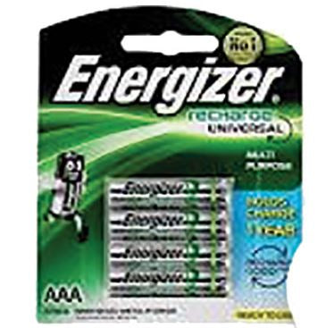 ENERGISER RECHARGE BATTERY AAA 1.2V  (PACK OF 4)